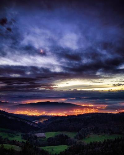 1911 Morgenlichter im Mittelland