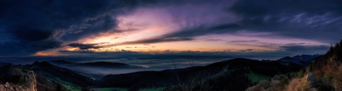 1911 Sonnenaufgang Mittelland